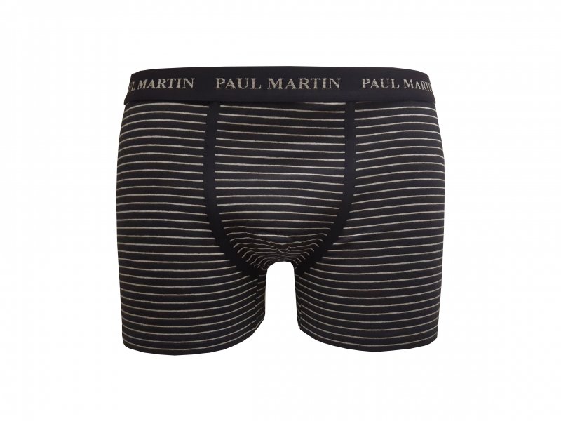 PAUL MARTIN pánské boxerky sportovní 51203 pruh/modré | Vermali.cz